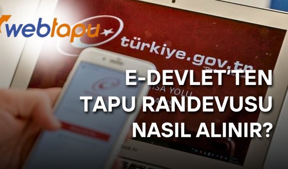 TAPU RANDEVUSU Nasıl alınır?  Web Tapu Randevu Alma 2025