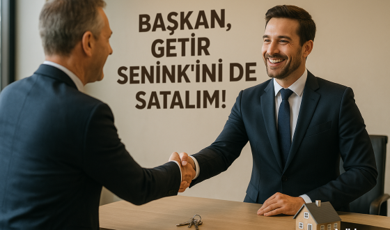Başkan, getir seninkini de satalım!” | Acilden.com Gayrimenkul